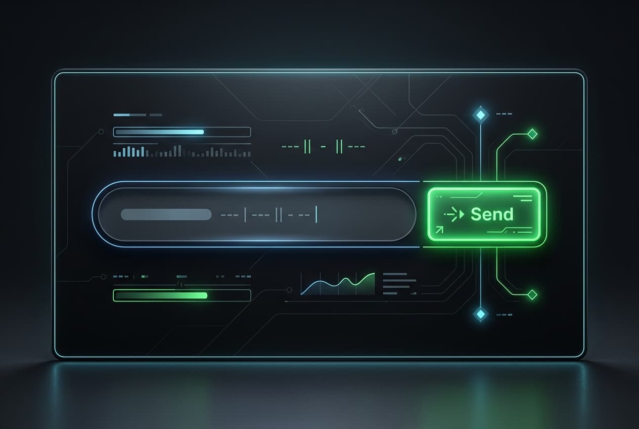 Illustrative describe-the-gadget input surface