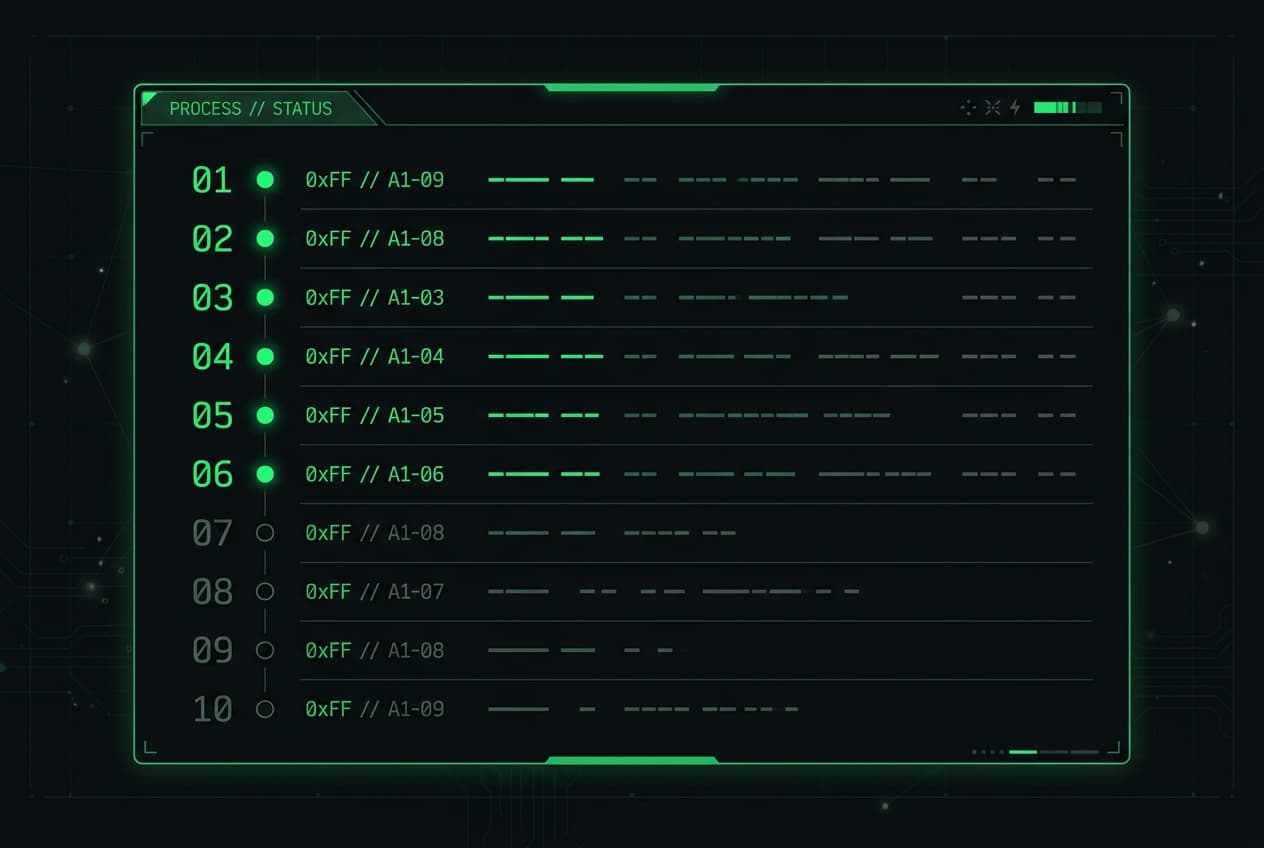 Illustrative generated project plan output